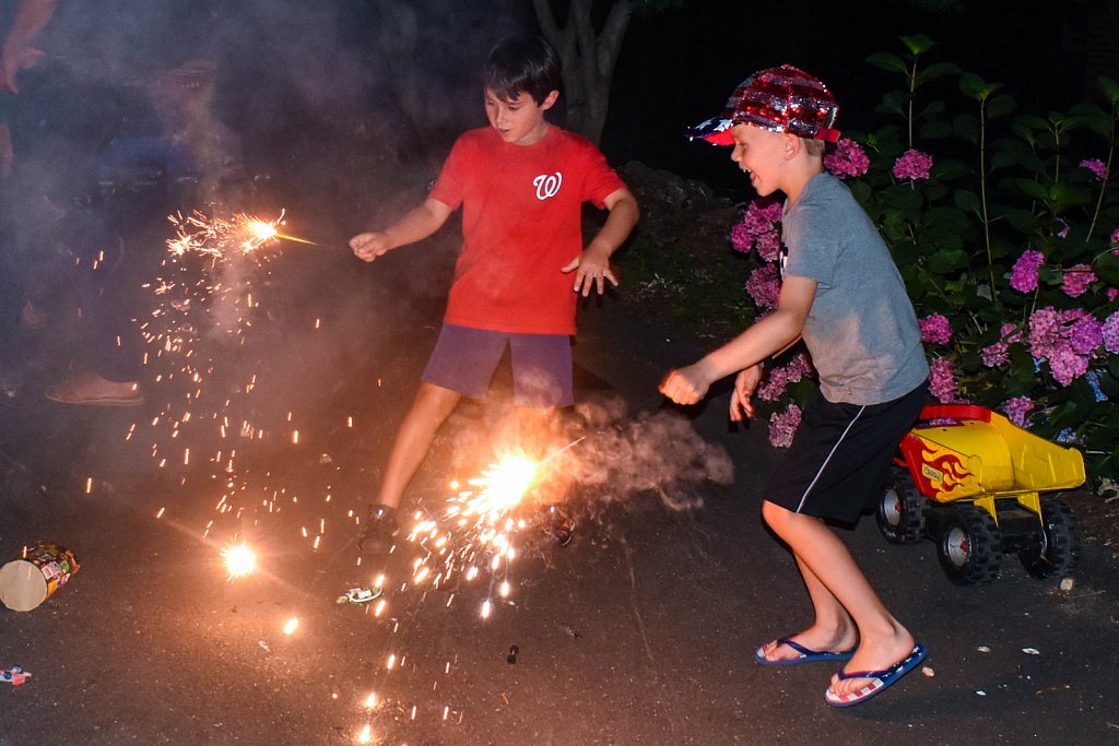 4th of July sparklers