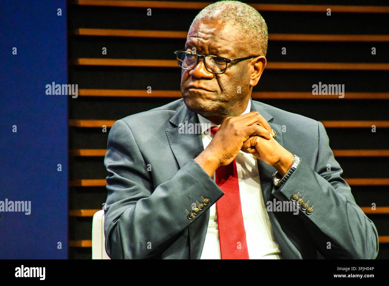 Denis Mukegwe seated