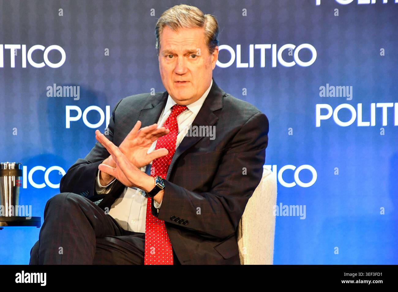 Rep. Mike Turner at a Politico event.